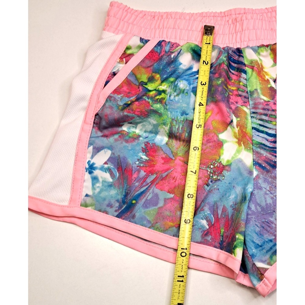 OP / Skechers Girls Athletic Shorts Size 14-16 Athletic Running Lined Summer - Picture 13 of 14